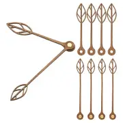 Clock Hands Kit, 5 Set Wooden Mechanism Clock Hand Parts for 12 Inch Clock, J1