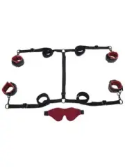 Sportsheets Saffron Under the Bed Restraint System Adult BDSM Bondage Set