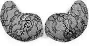 [XMSM] Women's Invisible Lace Adhesive Bra Strapless Sticky Sexy Push Up Breathable Bra For Backless Dress