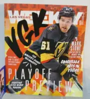 Mark Stone Las Vegas Golden Knights Weekly Magazine Apr. 11-17 2019 BRAND NEW