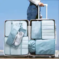 在飛比找momo購物網優惠-大容量旅行衣物分類收納袋 旅行收納包 鞋袋