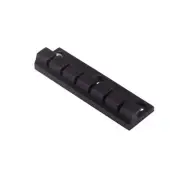 KD By AxLabs 6-String Tailpiece -3-Screw Top Mount (1275 Style) - Satin Black