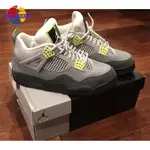 正版 AIR JORDAN 4 RETRO OG MAX 95 NEON 灰綠 CT5342-007 休閒鞋