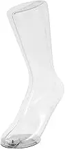 Hohopeti Long-Lasting Plastic Foot Model Sock Display Stand Foot Mannequin for Retail Sock Holder Display Realistic Design Lightweight