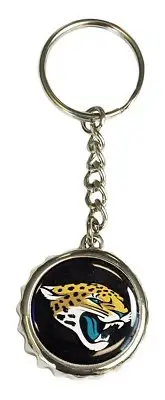 NFL Football Jacksonville Jaguars Bottle Opener Key Ring Keyring