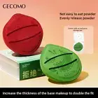 Velvet Triangle Powder Puff Face Blender Makeup Sponge Soft Compact^`