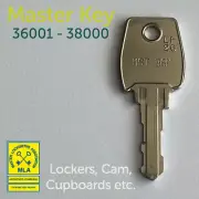 MST 36M Probe L&F Master Key Series 36001 to 38000 Locker Keys + More