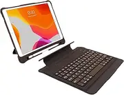 Laser iPad 10.2 inch Wireless Keyboard Case Black