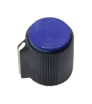 Knobs & Dials Indicator Lined BLU