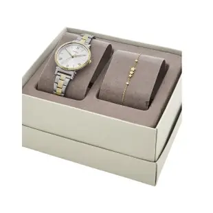 【FOSSIL】Daisy Giftset 女仕套錶組-34mm(ES4914SET)