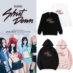 BLACKPINK SHUT DOWN金智秀智妮LISA樸彩英演唱會周邊同款衛衣服