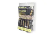 4pc Hercules Unscrew It Damaged Screw Extractors Remover Set w Titanium Coating