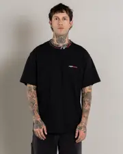 [Rip Curl] Rip Curl Men's Archive Bugs T-Shirt in Black Size 2XL 2XL Black