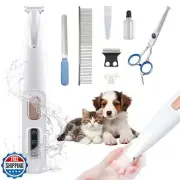 Miaokatze Pet Micro Precision Trimmer, Pet Hair Clippers for Grooming with LE