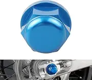 NICECNC M20XP1.5 Rear Axle Nut Aluminum Compatible with Husqvarna 125-450 TC/FC 2014 TC85 2014-2022 125-501 TE/FE 2014-2022,Compatible with Husaberg 125-501 TE/FE 2009-2014,See Fitment