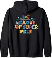 [DC Comics] DC League of Super-Pets Ace, Chip, Kryto, PB and Merton Zip Hoodie