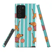 For Samsung Galaxy Note 20 Ultra Case Tough Protective Cover Dachshund Cute