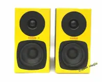 在飛比找Yahoo!奇摩拍賣優惠-立昇樂器 Fostex PA-3 黃色 主動式監聽喇叭 一對