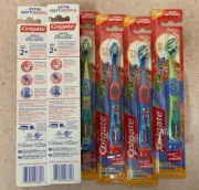 Colgate PJ Masks Toothbrush with Suction Cup Age 2-5 Extra Soft pack of 6