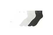 6PK Calvin Klein Women's One Size Cushion Ankle Socks Oxford Heather Assorted