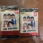 2 Unopened Packs One Direction Trading Cards Panini