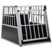 Portable Dog Cage Single Door Puppy Travel Crate Transport Lightweight Carrier