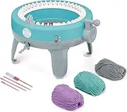 TY6144 Station, Small Machine, Knit Gloves, Hats and Scarves with Two Coloured Yarns
