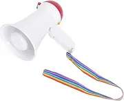 Parliky Loudspeaker for Boys and Girls Plastic Handheld Megaphone Voice Easy to Use and Sturdy