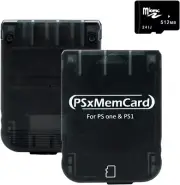 Psxmemcard PS1 Memory Card - Supports Firmware Upgrade, Saves Game Data