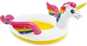 Intex Pool Mystic Unicorn Inflatable Spray Pool 107" X 76" X 41" for Ages 2+