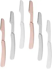 Ipetboom Travel-friendly 6pcs Eyebrow Trimmer Shaver Kit Stainless Steel for Women for