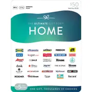 The Ultimate Gift for Home $50 Gift Card