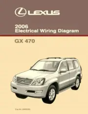 2006 Lexus GX 470 Wiring Diagrams Schematics Layout Factory OEM