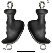 （EWT) Ergonomic Tricep Rope Pulldown Attachments, Upgraded 27 32 40 & 47 Inch