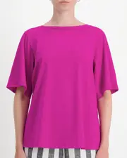 Lilli Leaf Back T-Shirt - Stain Free Adaptive Essential - New Design