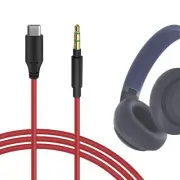 Geekria Type-C Audio Cable for Beats Solo 4, Skullcandy Crusher ANC 2