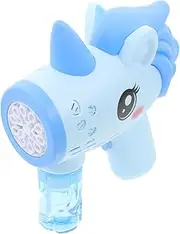 HOMOBABE Automatic Bubble Blower Unicorn Handheld Bubble Maker for Portable Bubble Plaything for Outdoor Fun Lightweight and Safe No Battery Required