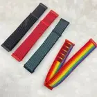 For Fitbit Versa 4 Versa 3 Sense 2 Sense Wrist Sport Woven Nylon Loop Band Strap