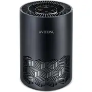 Air purifier for home, pets, allergies, bedroom hair, H13 air purifier effectively cleans 99.97% of dust, smoke, pet dander, pollen, odors