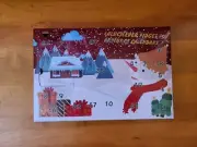 Fidget Bubble Push Pop Christmas Advent Calendar Red Snowman 25 Days of Fun!