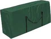 Garden Patio Cushion Cover Storage Bag 122x39x55cm Oxford Cloth Bag Carry Handle Sturdy and Easy to Furniture Covers