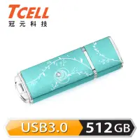 在飛比找Yahoo奇摩購物中心優惠-TCELL 冠元-USB3.0 512GB 絢麗粉彩隨身碟-