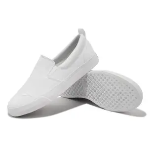 Puma 休閒鞋 Bari Slip On Comfort 女鞋 白 全白 帆布 懶人鞋 38462901