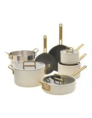[GreenPan] Stanley Tucci 11 Piece Cookware Set in James White