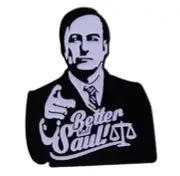 BETTER CALL SAUL - SAUL GOODMAN ENAMEL PIN - FREE AU POST - AU STOCK