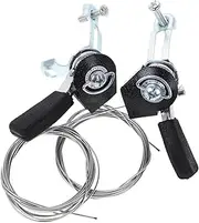 KOMBIUDA Comfortable Grip Aluminum Throttle Cable for Motorized Bikes Throttle Control Cable Quick Release
