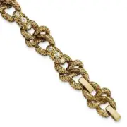 NEW Jacqueline Kennedy Bracelet Antiqued Lion First Lady JBK Camrose and Kross