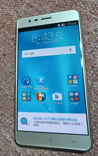 在飛比找露天拍賣優惠-╭✿正 二手 香檳金 5.5 吋 華碩 ZenFone 3 