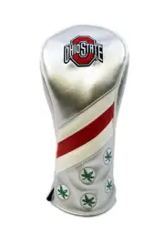 NEW PRG GOLF OHIO STATE BUCKEYES RETRO FAIRWAY WOOD HEAD Cover NCAA License
