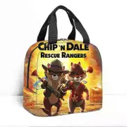c576 Chip n Dale Children Lunch Bags Kids School Insulated Lunch Bag Portable Cooler Tote Food tbd576
